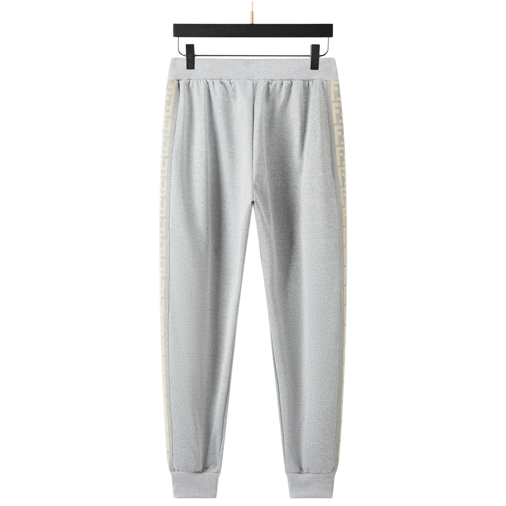 Men's Tracksuit Set with Zipped Pocket, Scuba Polyester Tracksuit, Ribbed Cuff Sweatshirts and Blend Joggers, Gift for Him