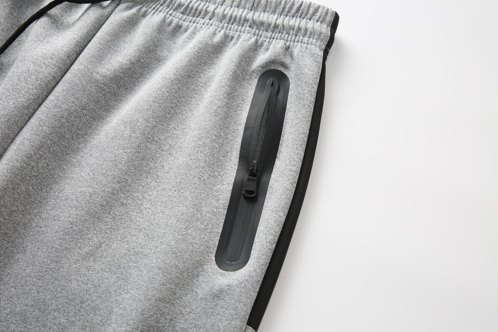 Men's Unique Chest design Hoodied tracksuit set with Zipped Pocket on sleeves and joggers, Scuba Polyester Tracksuit, Ribbed Cuff Sweatshirts and Blend Joggers, Gift for Him