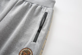 Men's Tracksuit Set with Zipped Pocket, Scuba Polyester Tracksuit, Ribbed Cuff Sweatshirts and Blend Joggers, Gift for Him