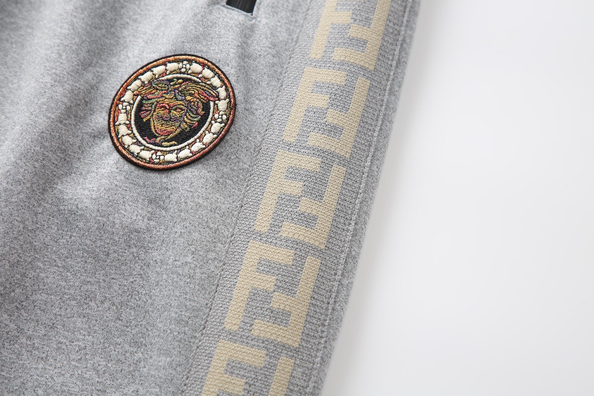 Men's Tracksuit Set with Zipped Pocket, Scuba Polyester Tracksuit, Ribbed Cuff Sweatshirts and Blend Joggers, Gift for Him