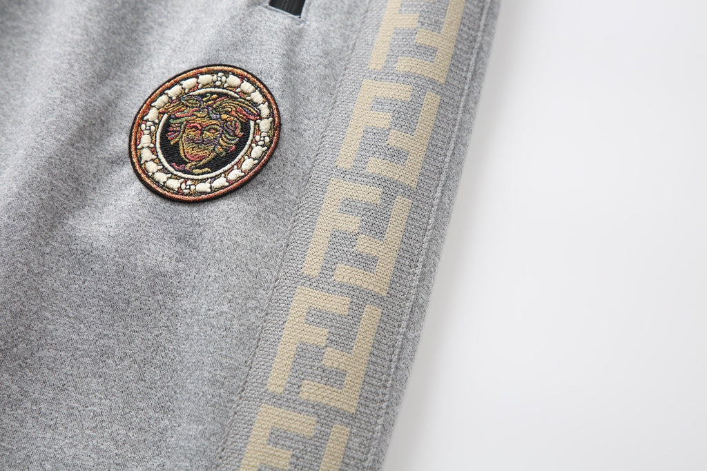 Pack of 7 Men's Tracksuit Set with Zipped Pocket, Scuba Polyester Tracksuit, Ribbed Cuff Sweatshirts and Blend Joggers, Gift for Him