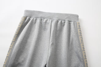 Men's Tracksuit Set with Zipped Pocket, Scuba Polyester Tracksuit, Ribbed Cuff Sweatshirts and Blend Joggers, Gift for Him