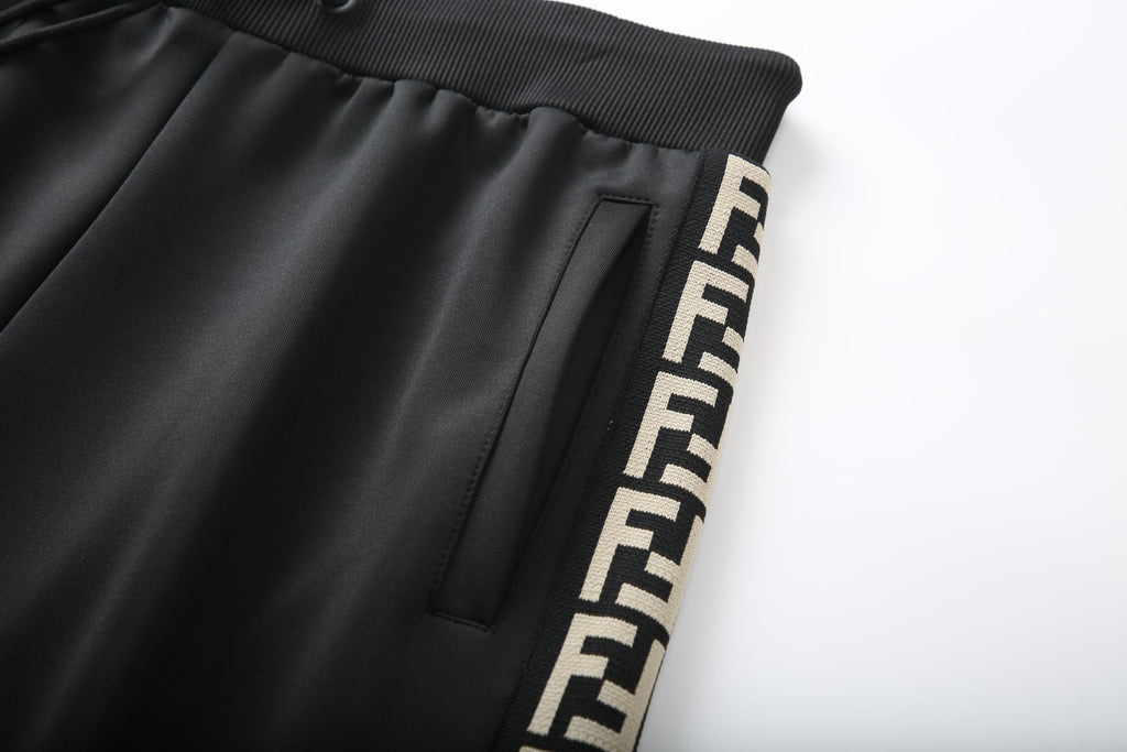 Men's Premium hoodied Tracksuit Set with Zipped Pocket, Scuba Polyester Tracksuit, Ribbed Cuff Sweatshirts and Blend Joggers, Gift for Him