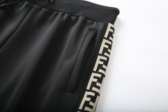 Men's Premium hoodied Tracksuit Set with Zipped Pocket, Scuba Polyester Tracksuit, Ribbed Cuff Sweatshirts and Blend Joggers, Gift for Him