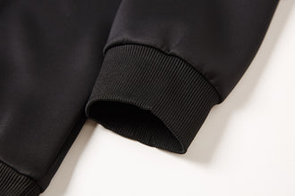 Men's Tiger print design hoodie tracksuit set, Scuba Polyester Tracksuit, Ribbed Cuff Sweatshirts and Blend Joggers, for Him