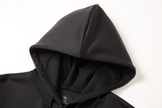 Men's Tiger print design hoodie tracksuit set, Scuba Polyester Tracksuit, Ribbed Cuff Sweatshirts and Blend Joggers, for Him