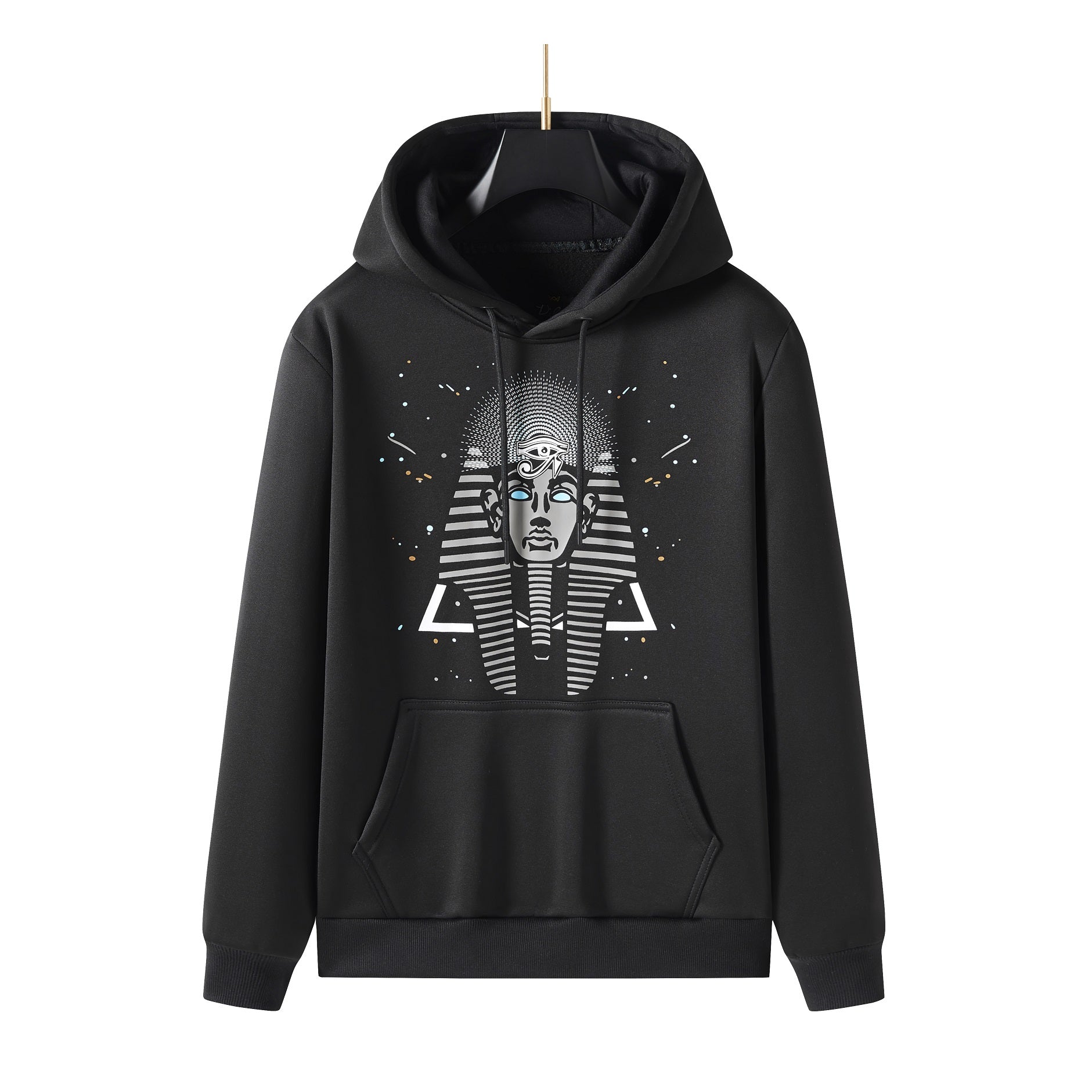 Men's Pullover Ancient Egyptians Print Graphic Hoodie with Long Sleeve Sweatshirt Drawstring Hoodies, Gift for Him