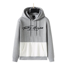 Men's Pullover 3D Testing Height Embroidered Hoodie with black or white  Texture, Long Sleeve Sweatshirt Drawstring Hoodies, Perfect Gift for Him