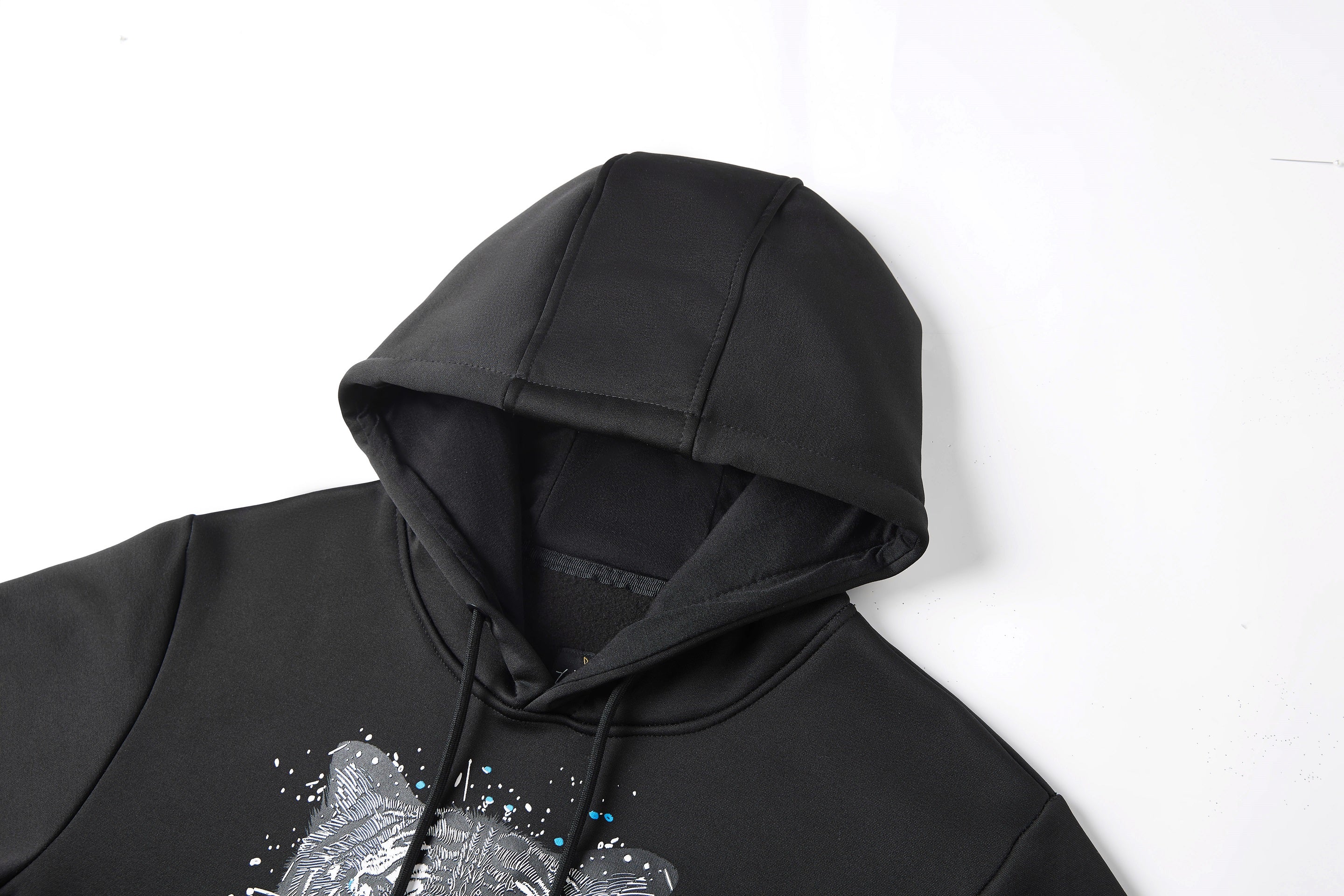 Men's Pullover Lions Print Graphic Hoodie with Long Sleeve Sweatshirt Drawstring Hoodies, the Perfect Gift for Him