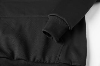 Men's Pullover 3D ICON8 Embroidered Hoodie with Premium Texture Long Sleeve Sweatshirt Drawstring Hoodies, Gift for Him