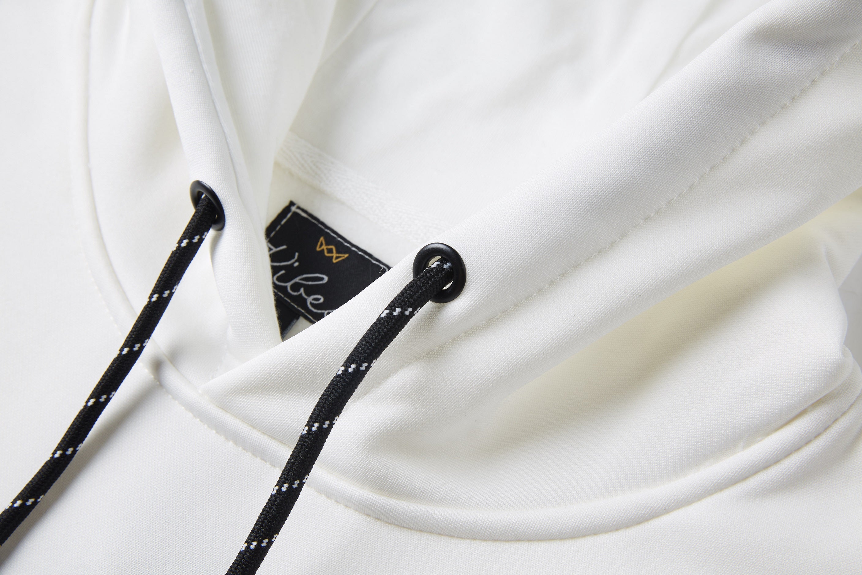 Men's Pullover 3D Testing Height Embroidered Hoodie with black or white  Texture, Long Sleeve Sweatshirt Drawstring Hoodies, Perfect Gift for Him