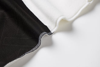 Men's Pullover 3D Testing Height Embroidered Hoodie with black or white  Texture, Long Sleeve Sweatshirt Drawstring Hoodies, Perfect Gift for Him