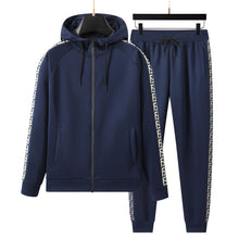 Men's Premium hoodied Tracksuit Set with Zipped Pocket, Scuba Polyester Tracksuit, Ribbed Cuff Sweatshirts and Blend Joggers, Gift for Him