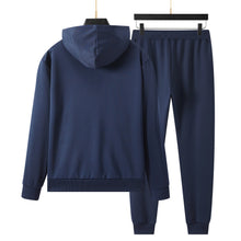 Men's Unique Chest design Hoodied tracksuit set with Zipped Pocket on sleeves and joggers, Scuba Polyester Tracksuit, Ribbed Cuff Sweatshirts and Blend Joggers, Gift for Him