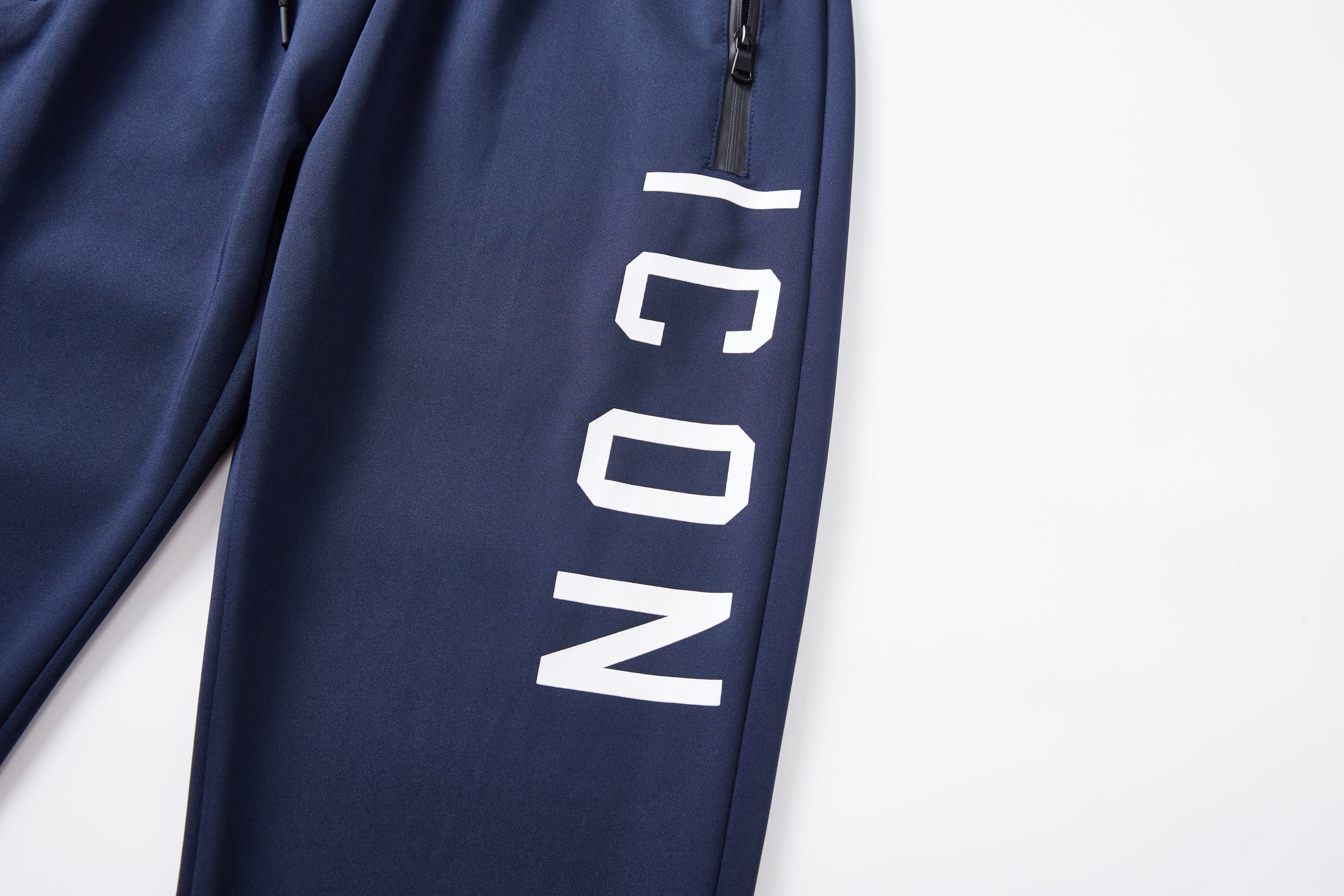 Men's Side ICON Print Tracksuit set with Zipped Pockets, Fleece Ribbed Cuff Sweatshirts and Cotton Blend Joggers, Gift for Him