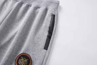 Men's Tracksuit Set with Zipped Pocket, Scuba Polyester Tracksuit, Ribbed Cuff Sweatshirts and Blend Joggers, Gift for Him