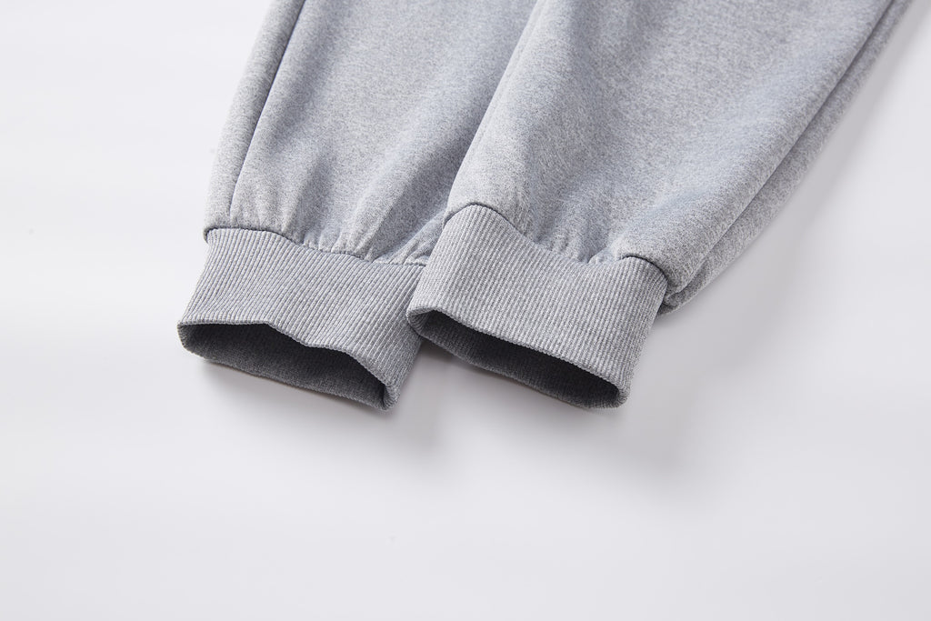 Men's Tracksuit Set with Zipped Pocket, Scuba Polyester Tracksuit, Ribbed Cuff Sweatshirts and Blend Joggers, Gift for Him