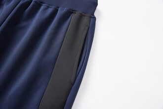 Men's Double shade design tracksuit set with Zipped Pocket, Scuba Polyester Tracksuit, Ribbed Cuff Sweatshirts and Blend Joggers, Gift for Him