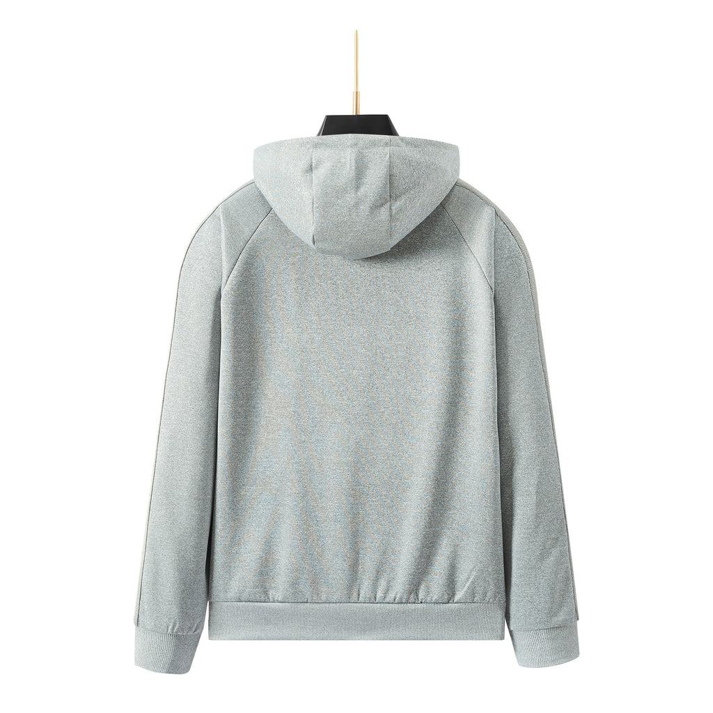 Men's Tracksuit Set with Zipped Pocket, Scuba Polyester Tracksuit, Ribbed Cuff Sweatshirts and Blend Joggers, Gift for Him