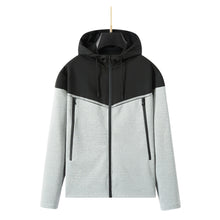 Men's Double Contrast design tracksuit set with Zipped Pocket, Scuba Polyester Tracksuit, Ribbed Cuff Sweatshirts and Blend Joggers, Gift for Him