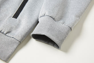 Men's Tracksuit Set with Zipped Pocket, Scuba Polyester Tracksuit, Ribbed Cuff Sweatshirts and Blend Joggers, Gift for Him