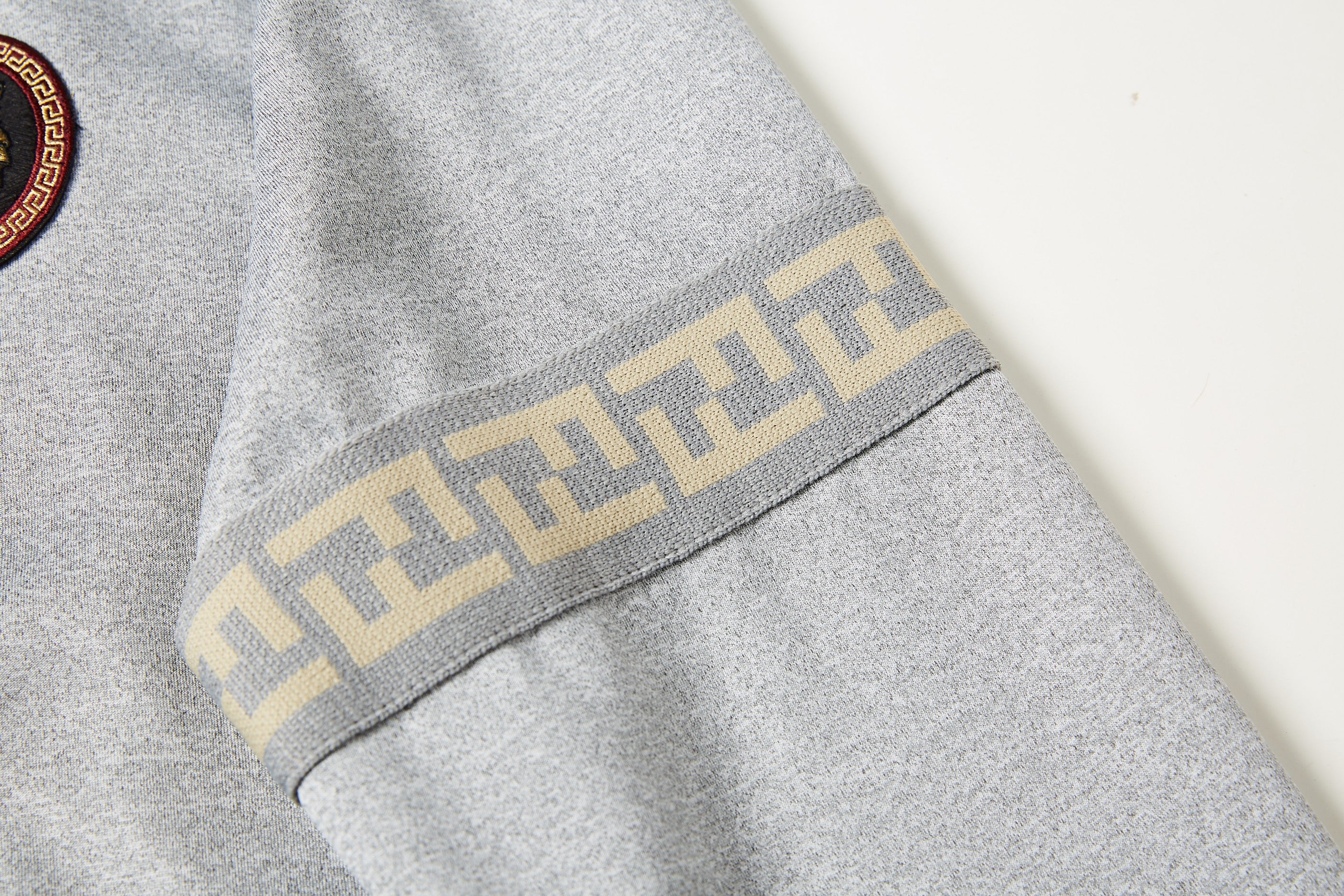 Men's Tracksuit Set with Zipped Pocket, Scuba Polyester Tracksuit, Ribbed Cuff Sweatshirts and Blend Joggers, Gift for Him