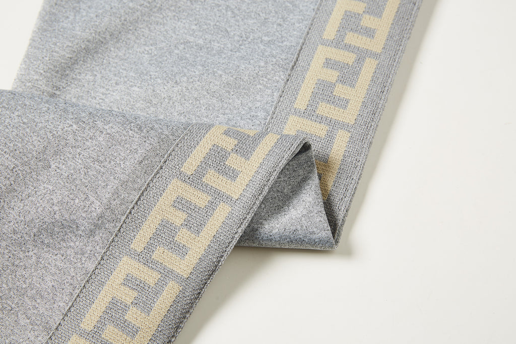 Men's Tracksuit Set with Zipped Pocket, Scuba Polyester Tracksuit, Ribbed Cuff Sweatshirts and Blend Joggers, Gift for Him