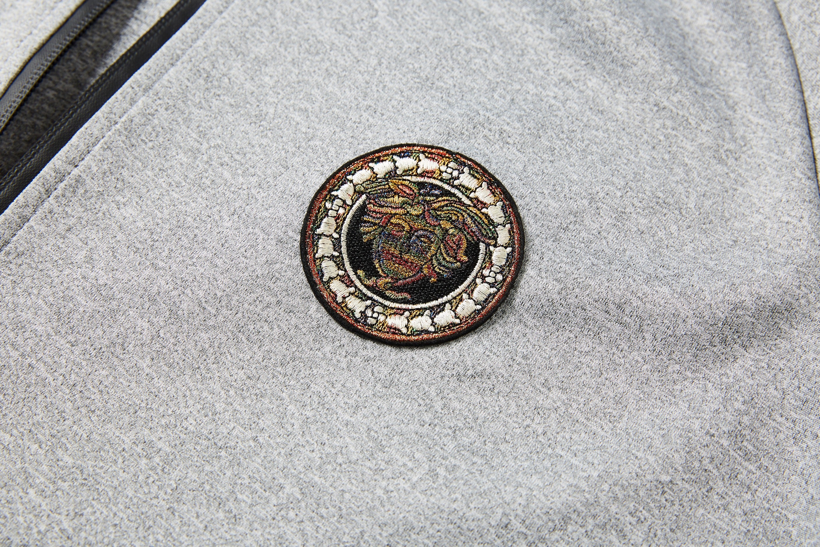 Men's Tracksuit Set with Zipped Pocket, Scuba Polyester Tracksuit, Ribbed Cuff Sweatshirts and Blend Joggers, Gift for Him