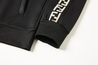 Men's Premium hoodied Tracksuit Set with Zipped Pocket, Scuba Polyester Tracksuit, Ribbed Cuff Sweatshirts and Blend Joggers, Gift for Him