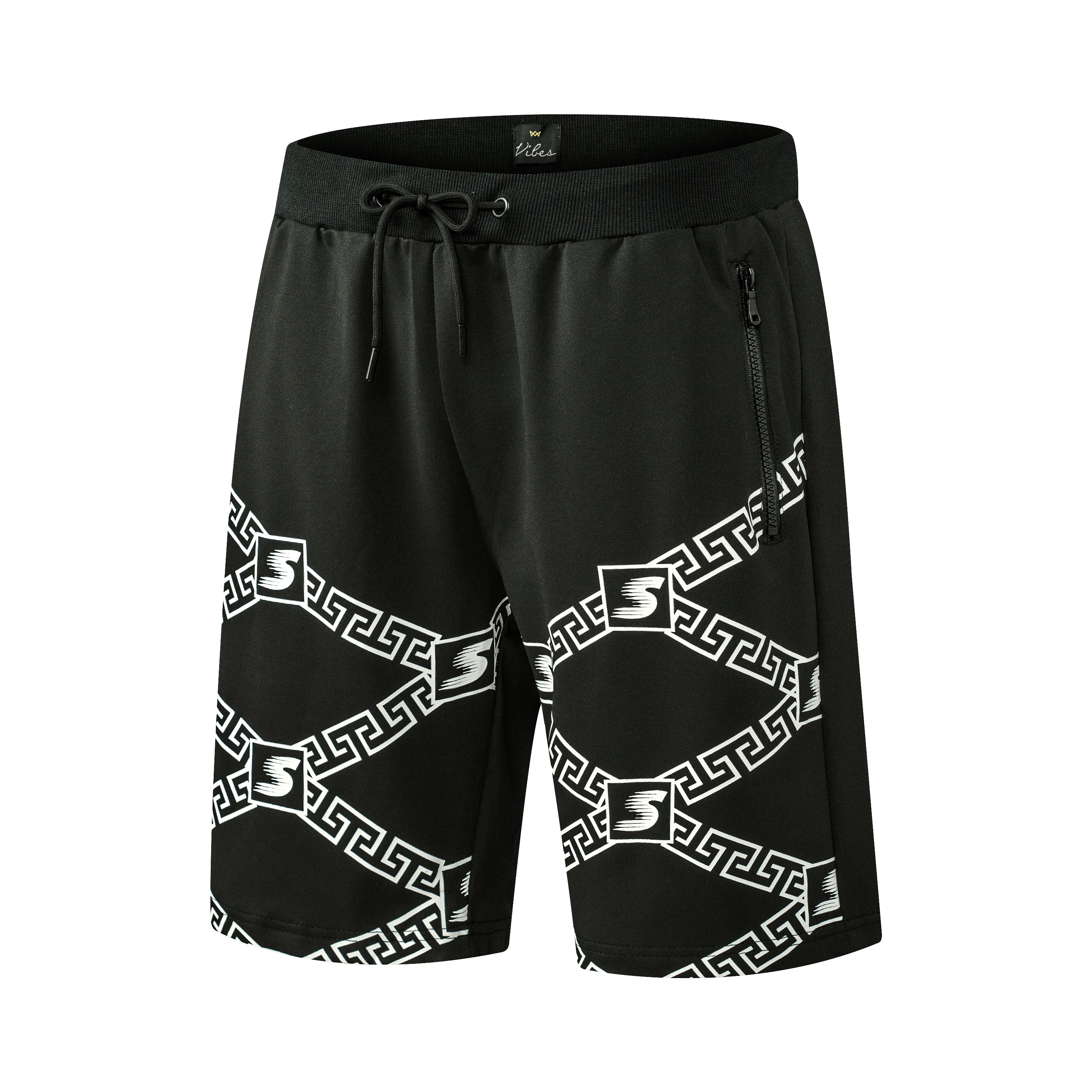 Men's Shorts Set Lion Print Cotton T Shirt + Polyester Shorts Set Tracksuit Summer Design 09