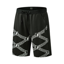 Men's Shorts Set Lion Print Cotton T Shirt + Polyester Shorts Set Tracksuit Summer Design 09