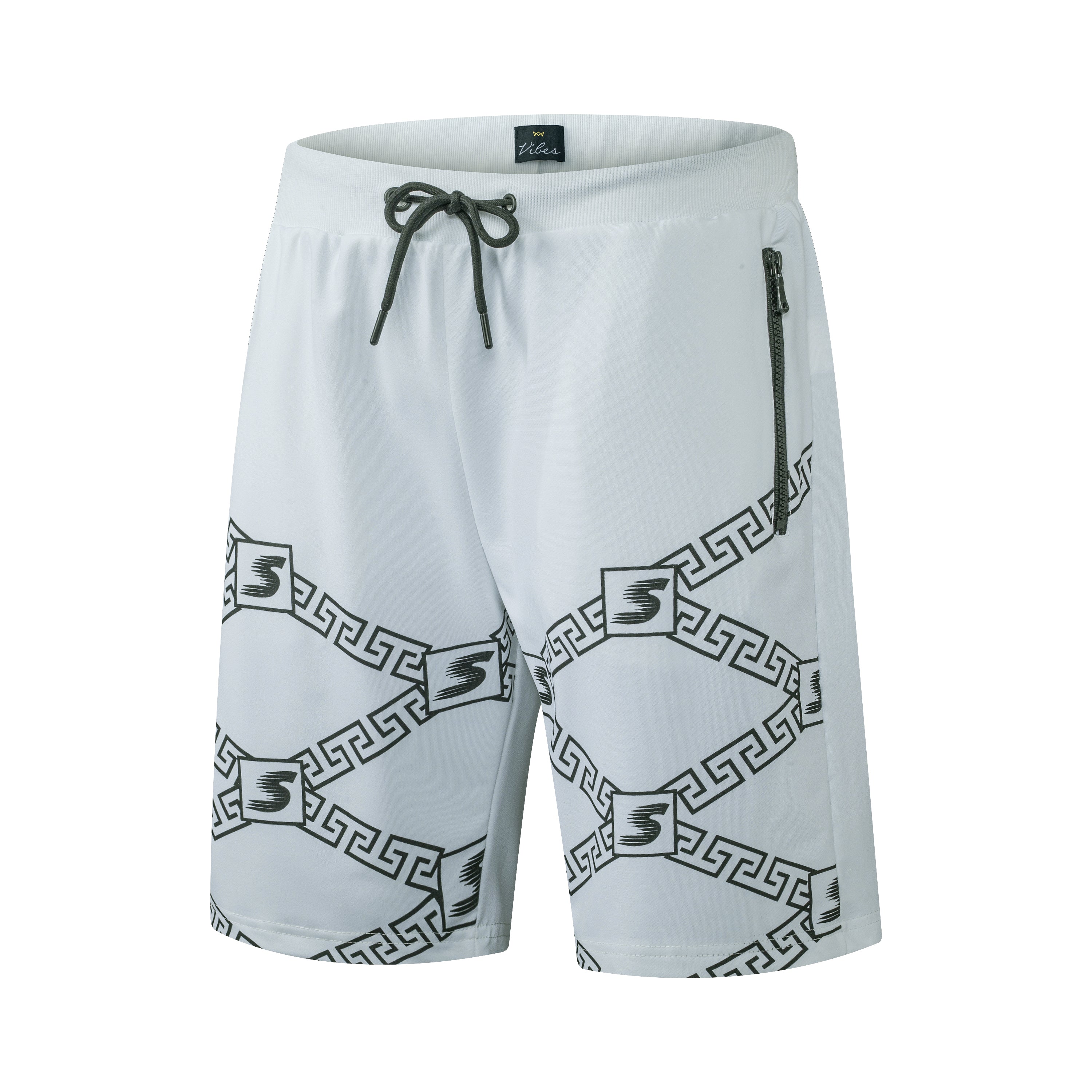 Men's Shorts Set Lion Print Cotton T Shirt + Polyester Shorts Set Tracksuit Summer Design 09