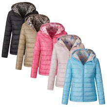 Pack 6 of New Womens Ladies Quilted Padded Hooded Warm Puffer Reversible Jacket Vibes Womens Jacket Padded Hodded Coat Double sided Ladies Top Puffer Ladies Jackets with zipper