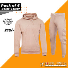 New Mens Designer Tracksuit Hoodie & Utility Joggers Cargo Zip Pants Bottoms Top