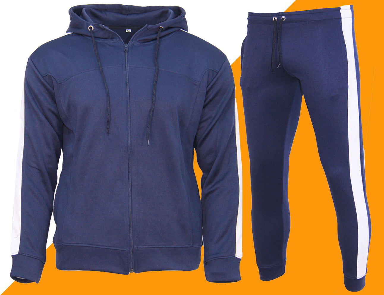 Mens polyester clearance tracksuit bottoms