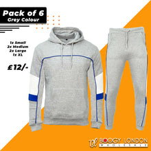 New Mens Pullover Premium Tracksuit Hoodie Jogging Bottoms Piping Sweater Jogger