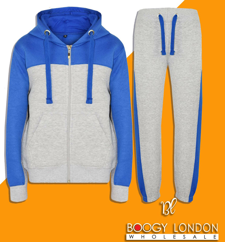 100% Skin Friendly Full Sleeve Blue Color Regular Fit Zipper Boys Tracksuit  For Sports at Best Price in Meerut | Mh Sports
