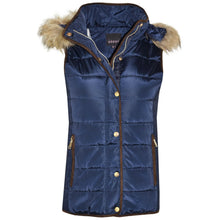 Pack of 5 New Womens Gilet Bodywarmer Ladies Coat HOODED FUR PUFFER PADDED QUILTED JACKET