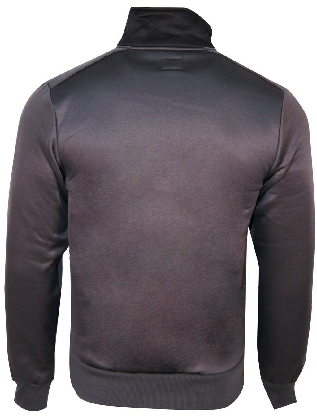 Mens Designer Polyester Brushed Tracksuit Collared Sweat Joggers Contrast Panel