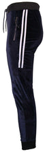 Pack of 7 NEW Mens Silky Zip Hoodie Two Stripe Panel Tracksuit Velour Jogging Bottoms