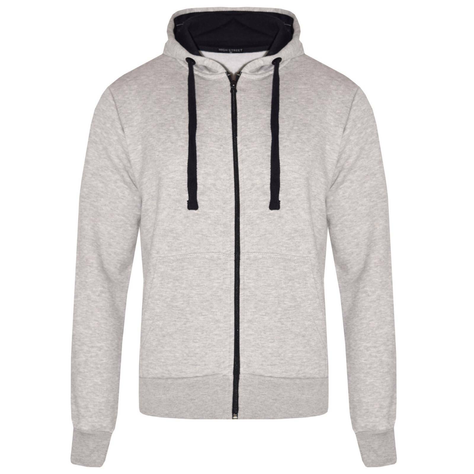 Ladies Womens Plain Zip Up Coloured Fleece Sweatshirt Hoodie Jacket Hooded Top