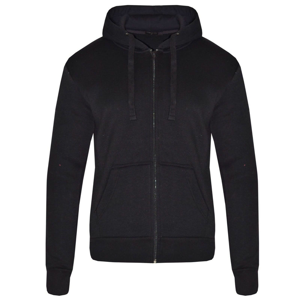 Pack of 6 Ladies Womens Plain Zip Up Coloured Fleece Sweatshirt Hoodie Jacket Hooded Top