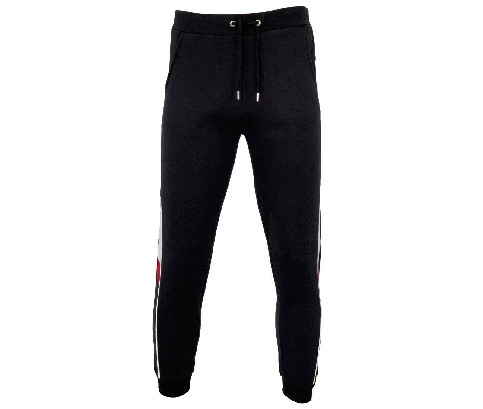 New Mens Pullover Premium Tracksuit Hoodie Jogging Bottoms Piping Sweater Jogger