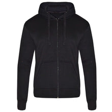 Ladies Womens Plain Zip Up Coloured Fleece Sweatshirt Hoodie Jacket Hooded Top