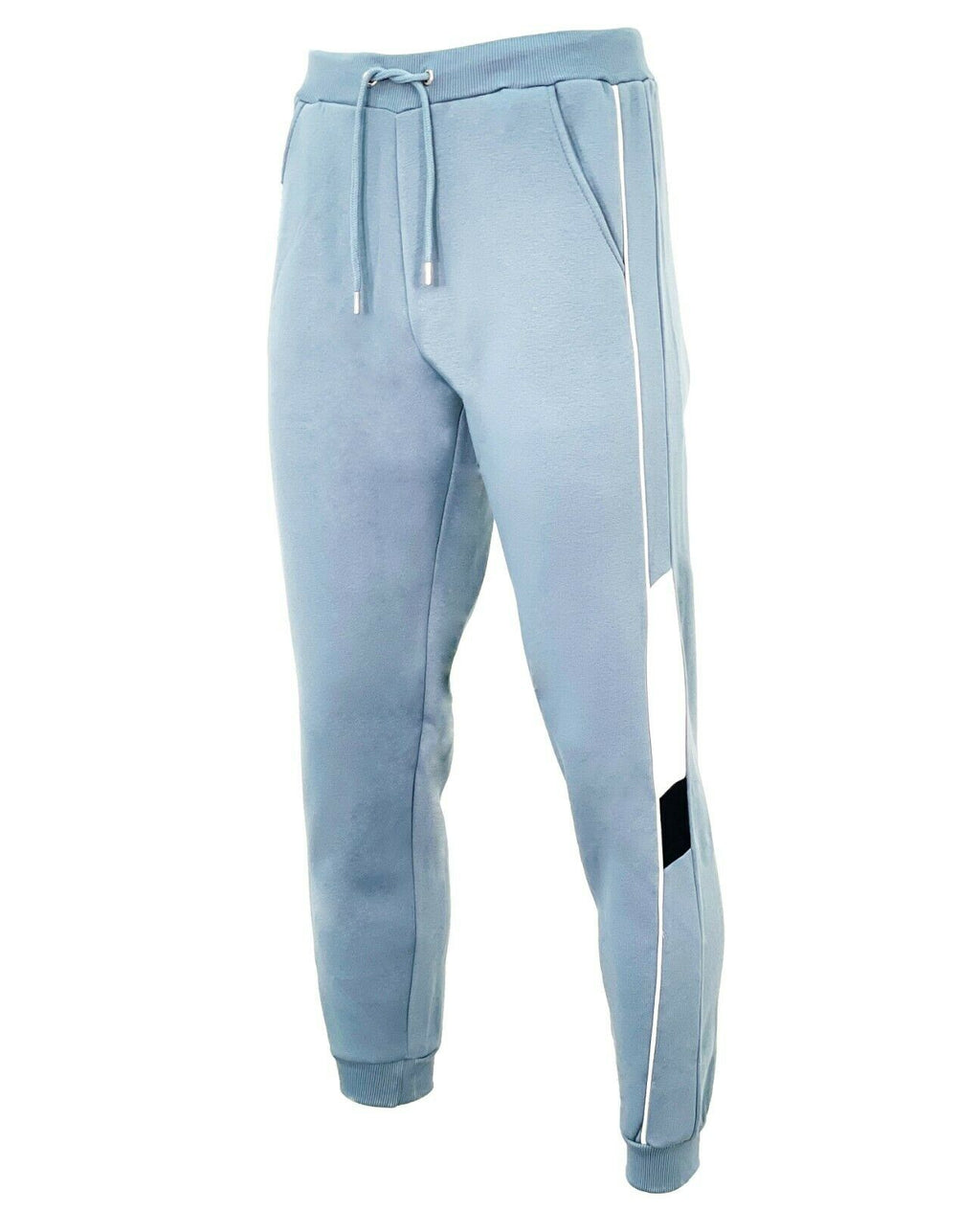 New Mens Pullover Premium Tracksuit Hoodie Jogging Bottoms Piping Sweater Jogger