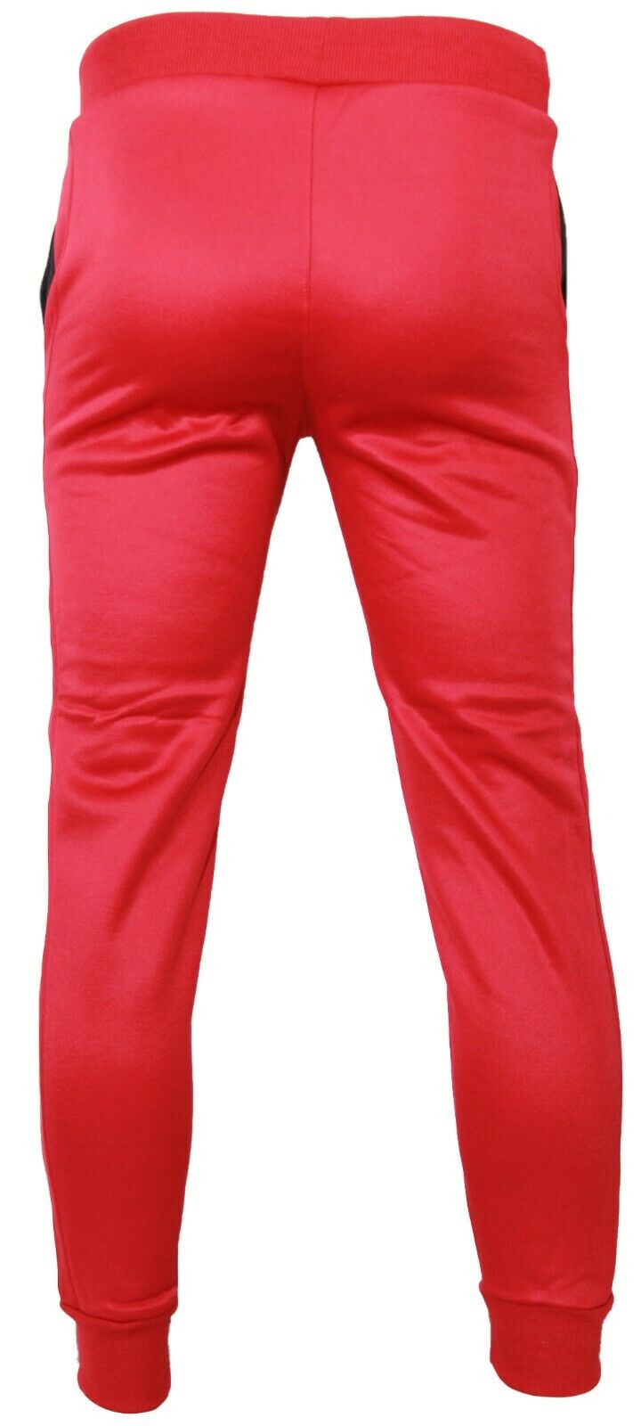 Mens Designer Polyester Brushed Tracksuit Collared Sweat Joggers Contrast Panel