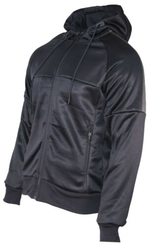 Mens Designer Polyester Brushed Tracksuit Hooded Sweat Joggers Bottoms Panel